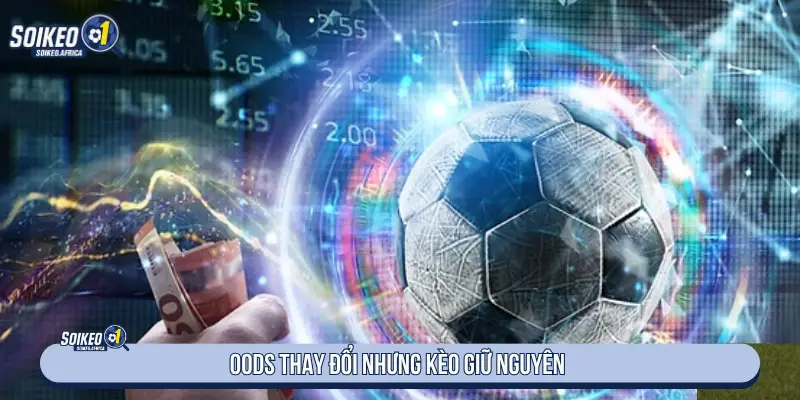 Soi Kèo Bóng Đá Hôm Nay: Cách Đọc Tỷ Lệ & Odds Odds thay đổi trong khi handicap giữ nguyên