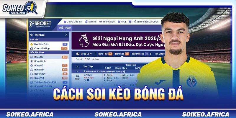 Cách Soi Kèo Bóng Đá: Quy Trình Phân Tích Trước Trận Cách soi kèo bóng đá